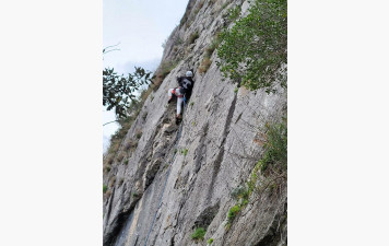 Weekend Grimpe en falaise d'hiver - Russan